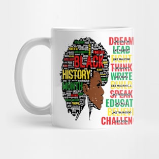 Dream Like Leaders Black History Month Women BLM Mug